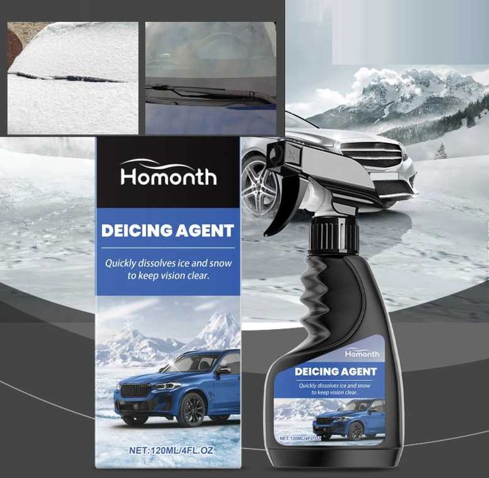 Спрей за размразяване на стъкла и ключалки 120мл