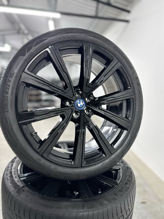 Jante Bmw X5 X6 R22 G05 G06 Originale Negru Lucios