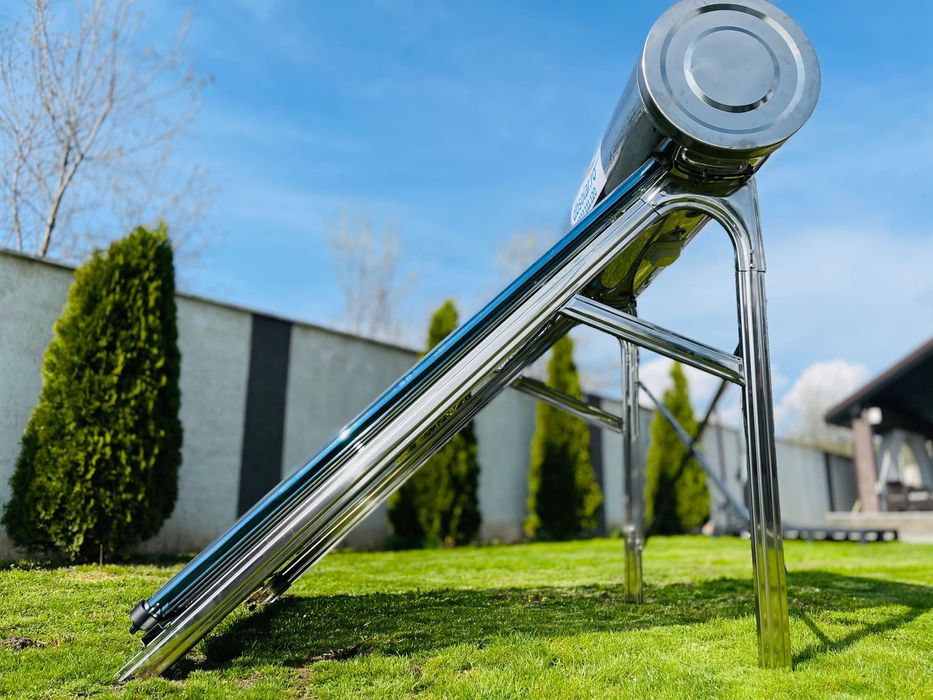 PANOUri Solare Apa Calda PRESURIZATe 150L INOX Solar Vidate NOU‼️