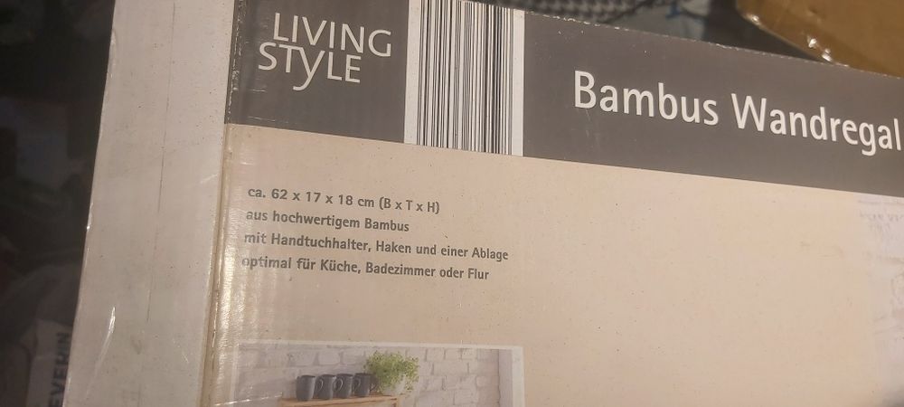 Suport pentru bucătărie din bambus nou preț fix