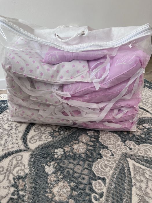 Бортики для детской кроватки