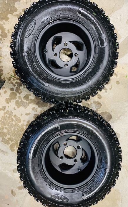 алуминиеви джанти, Raptor 10x8, ET -10 с гуми ITP Holeshot 20x10-11