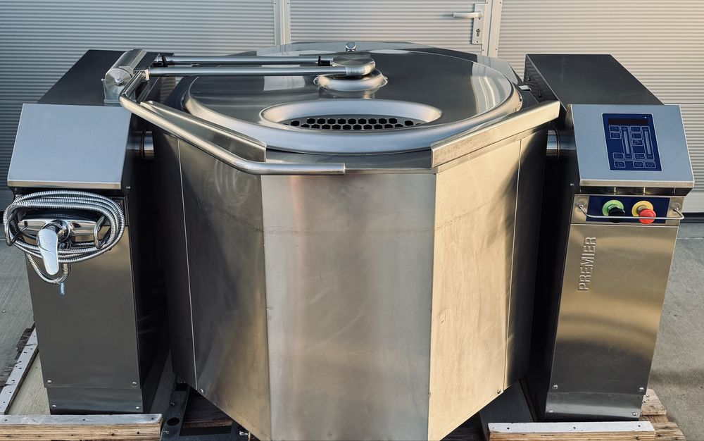 Обръщателен казан/Автоклав Metos с бъркалка 300 литра РАБОТИ НА ПАРА