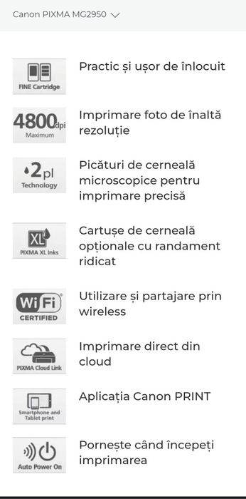 Imprimanta Canon