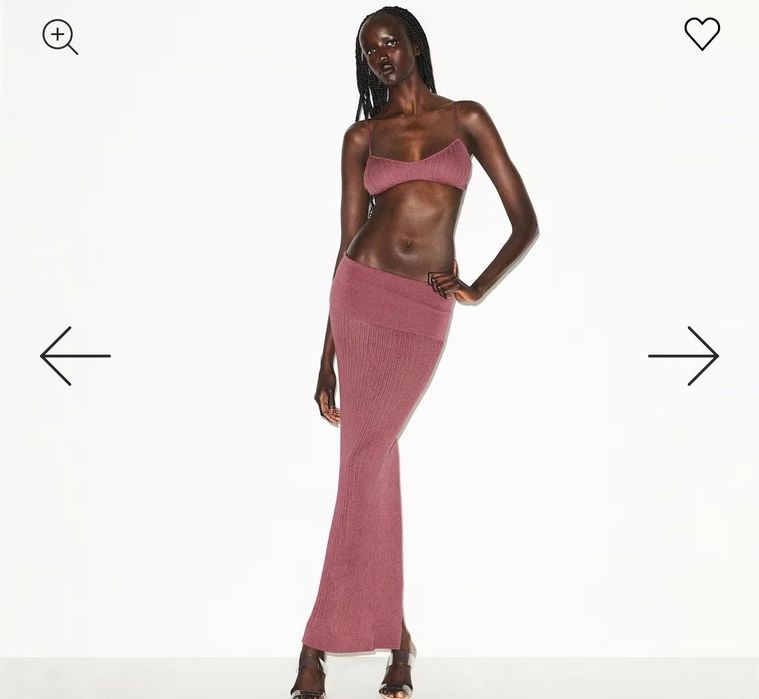 Сет от пола и топ skims