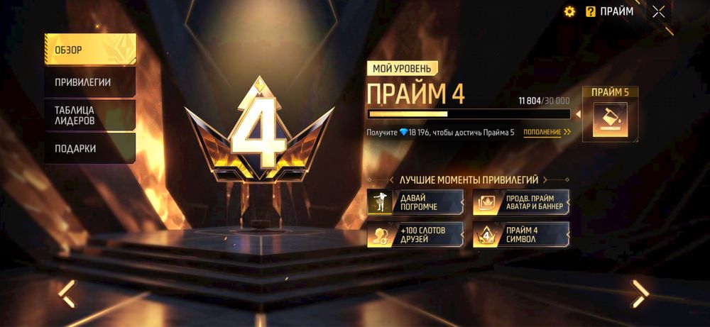 Продажа аккаунт Фри Фаер