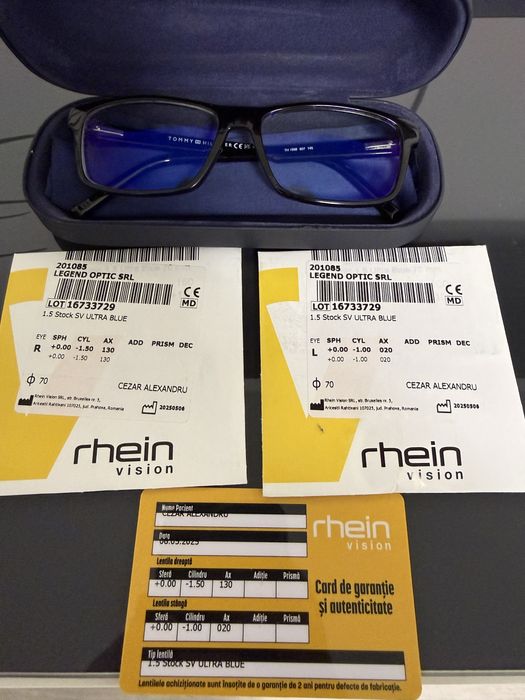 Ochelari vedere astigmatism miopic Tommy Hilfiger