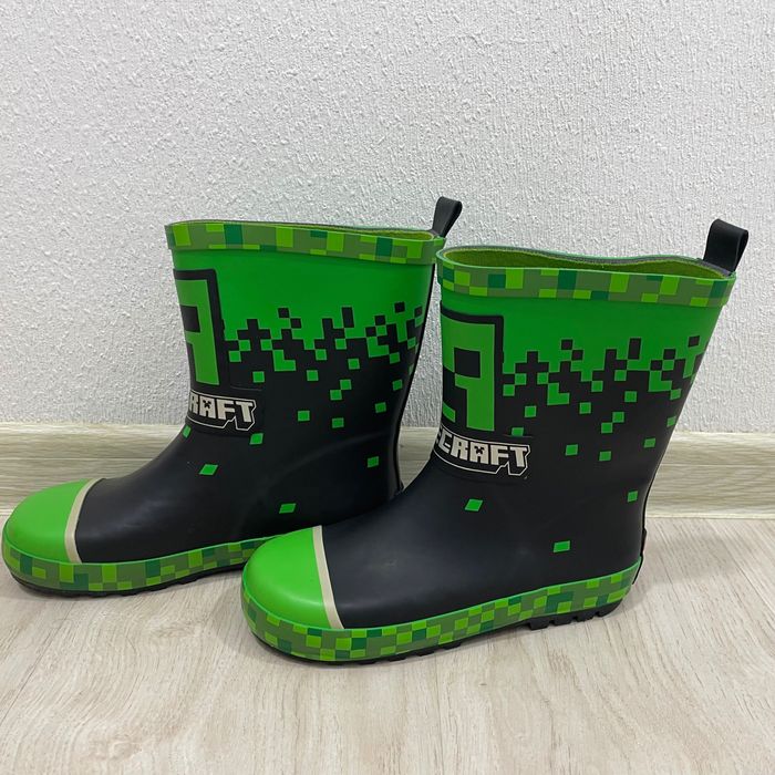 Резиновые сапоги Майнкрафт