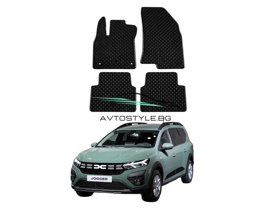 Гумени стелки за Dacia Jogger след 2021.,Gumarny Zubri