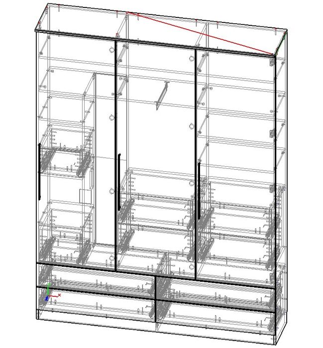 Проектирование мебели в Базис-Мебельщик | 3D проект