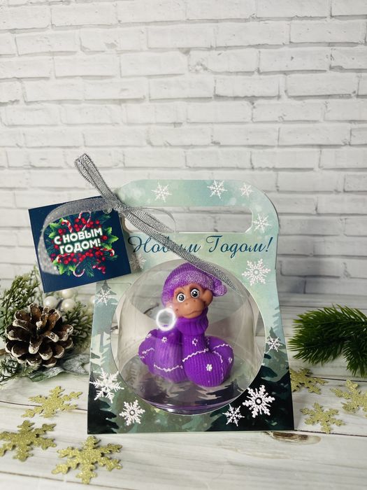 Мыло ручной работы новогоднее