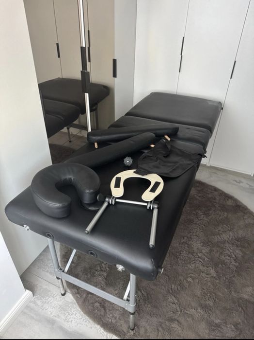 Masă masaj + accesorii şi husă