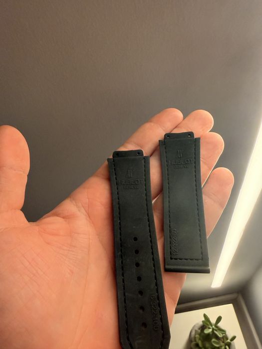 Каишка кожена за часовник Hublot 42mm