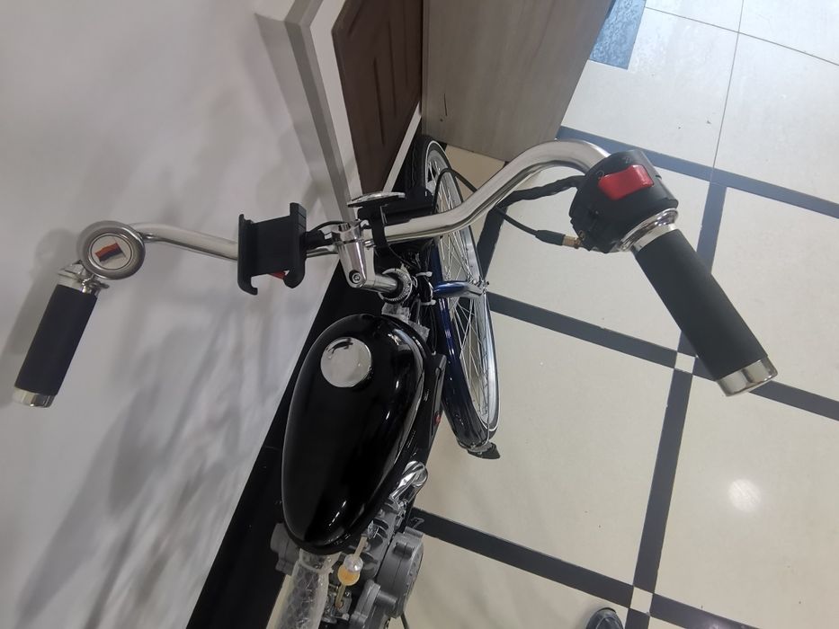 Веломотор с вариотором заводится с кнопки мудатли тулов бор