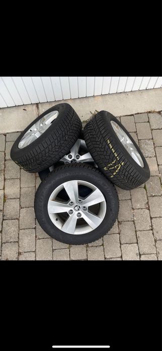 Vand Jante Aliaj Originale Skoda Cu Anvelope M+S