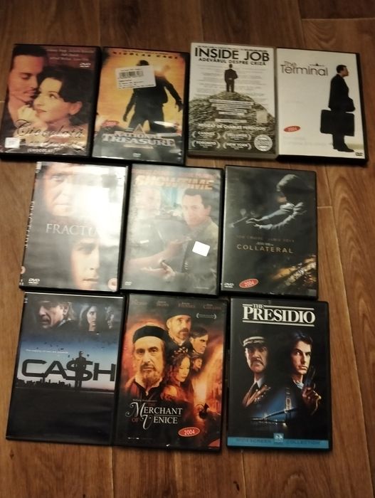 Dvd-uri filme titrate în limba română, engleză și franceză