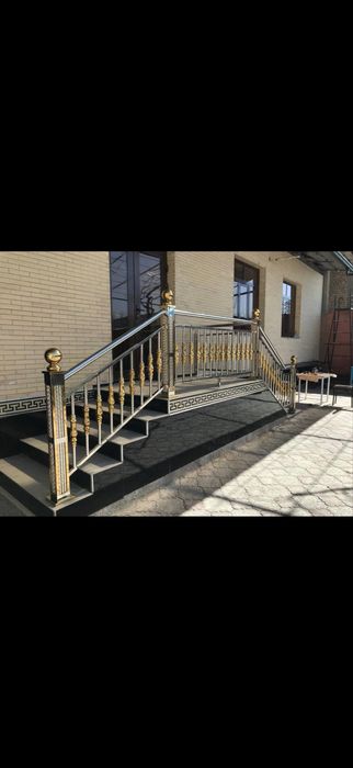 Перила из нержавейки