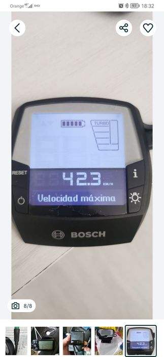 display bicicleta bosch,imax,e spirit polaris