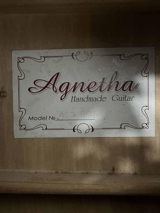 Гитара Agnetha класика