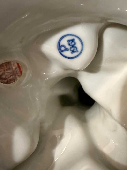 Папагал порцеланов лампа Калейца