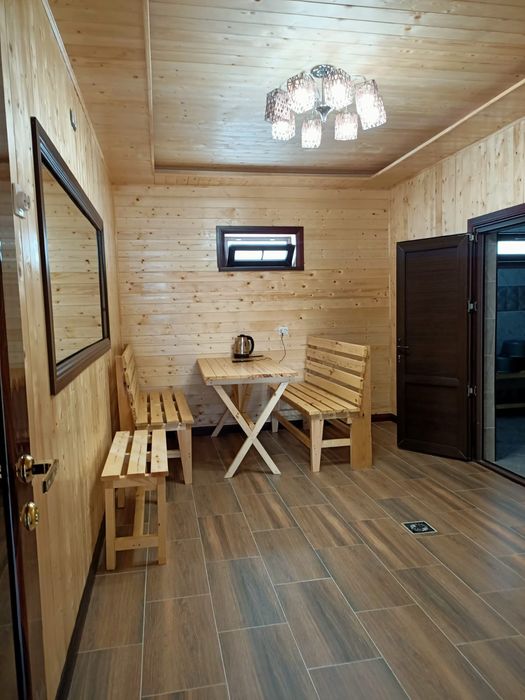 Семейная баня на дровах