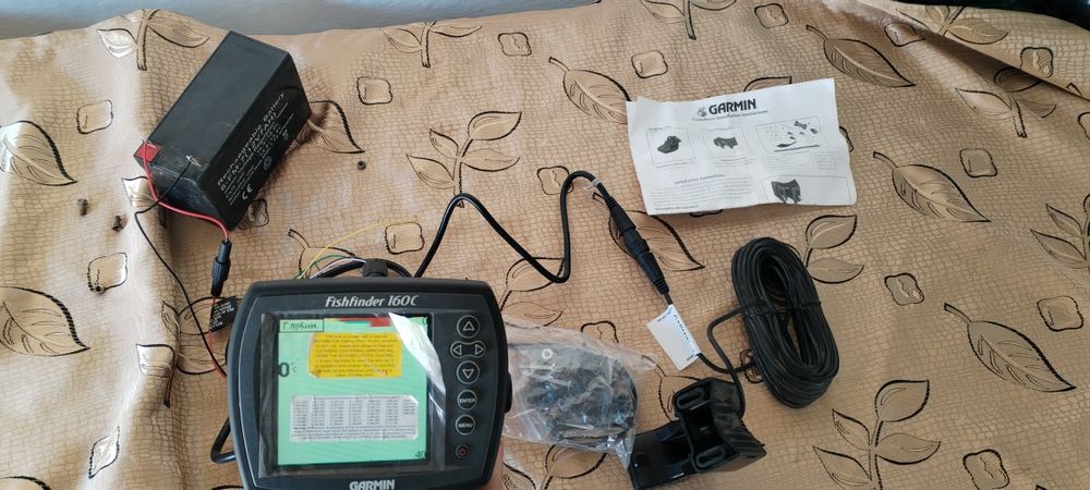 Garmin fishfinder 160c