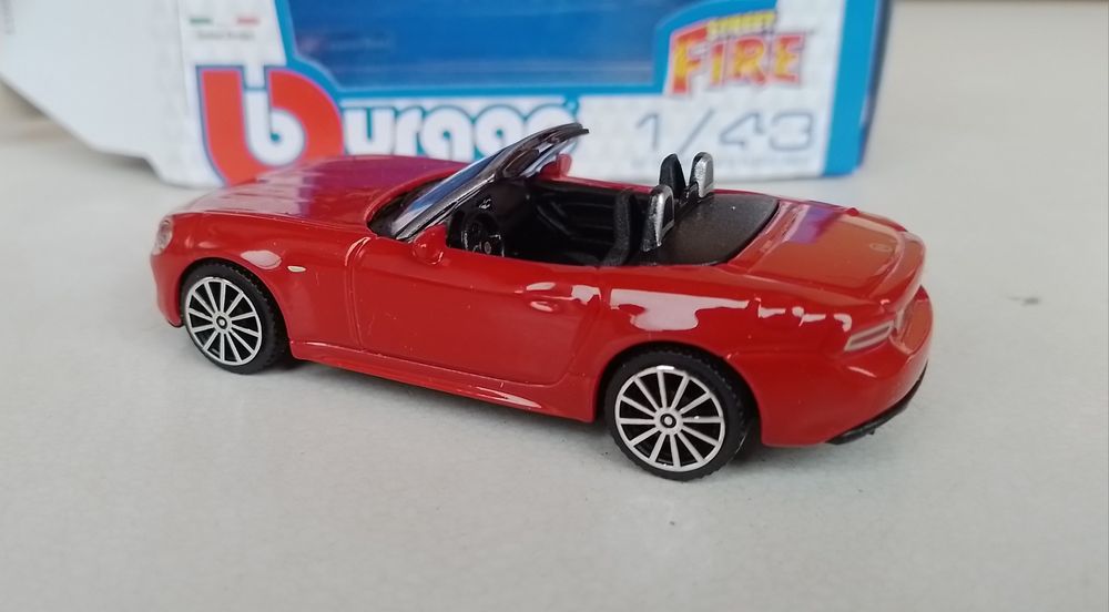 Fiat 124 Spider, мащаб 1/43