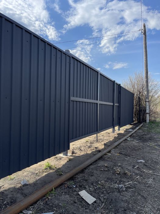 Заборы ворота сайдинг