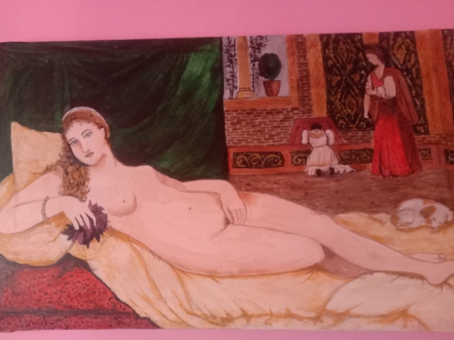 Картина большая масло