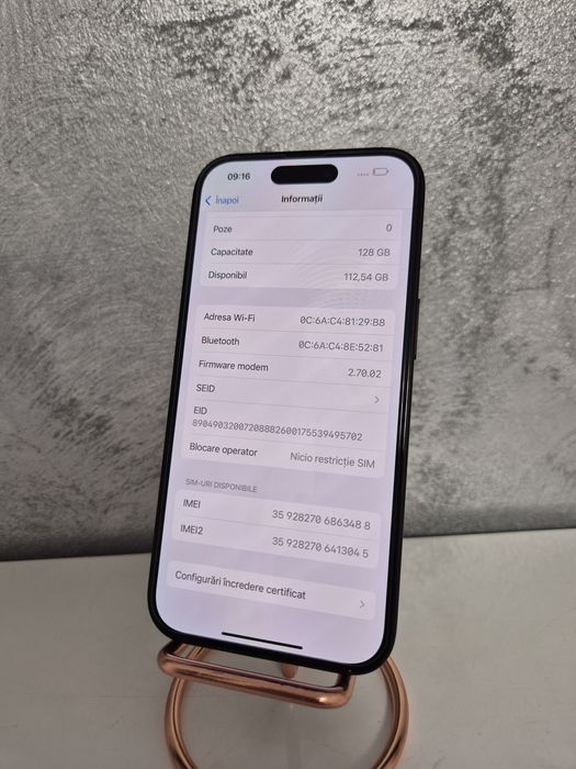 IPhone 15 5G 128GB Impecabil