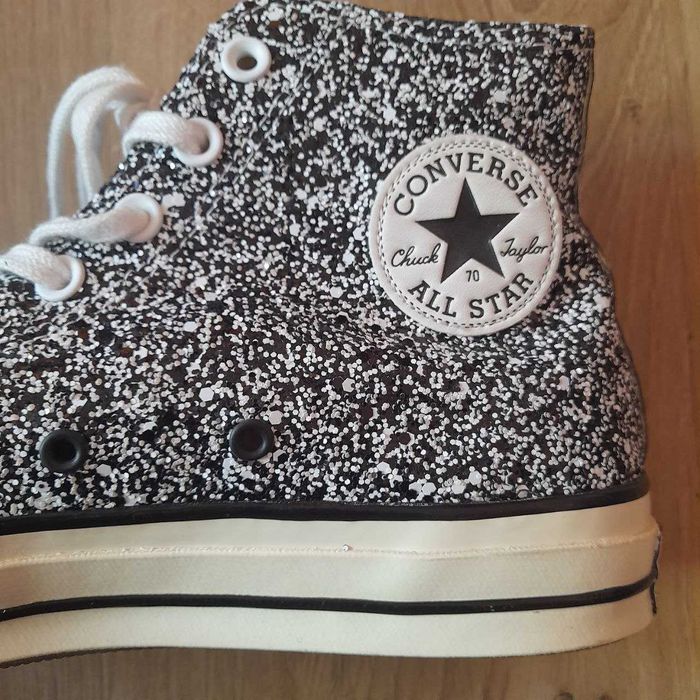 Converse x JW Anderson Chuck 70 Hi Glitter Black Multicolor / 43-44р