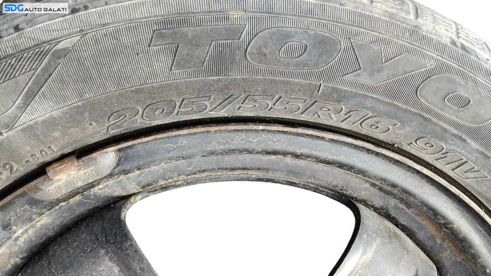 Roata Janta Tabla 205 55 R16 ET39 6½Jx16H2 Ford Focus 3 2010 - 2018 [M9209]