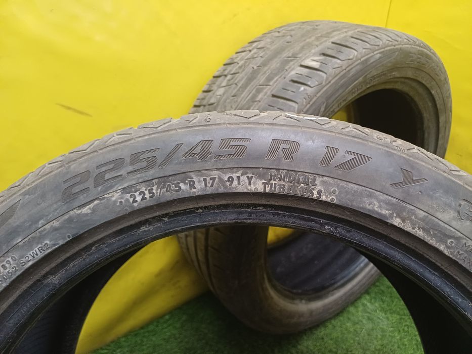 Шины 225/45 R17 General пара.