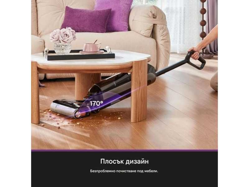 Вертикална Безкабелна Прахосмукачка Eureka RapidWash NEW730