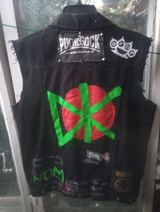 Jachetă rock alternativ ORIGINALA  Ramones ,Nirvana ,Caspers