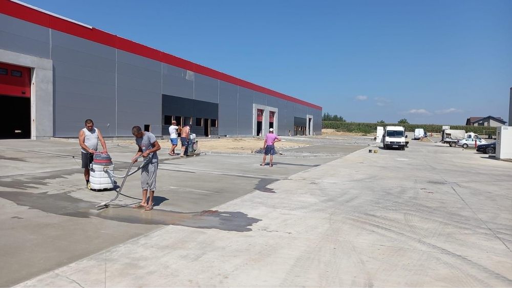 Pardoseli industriale  Elicopterizate