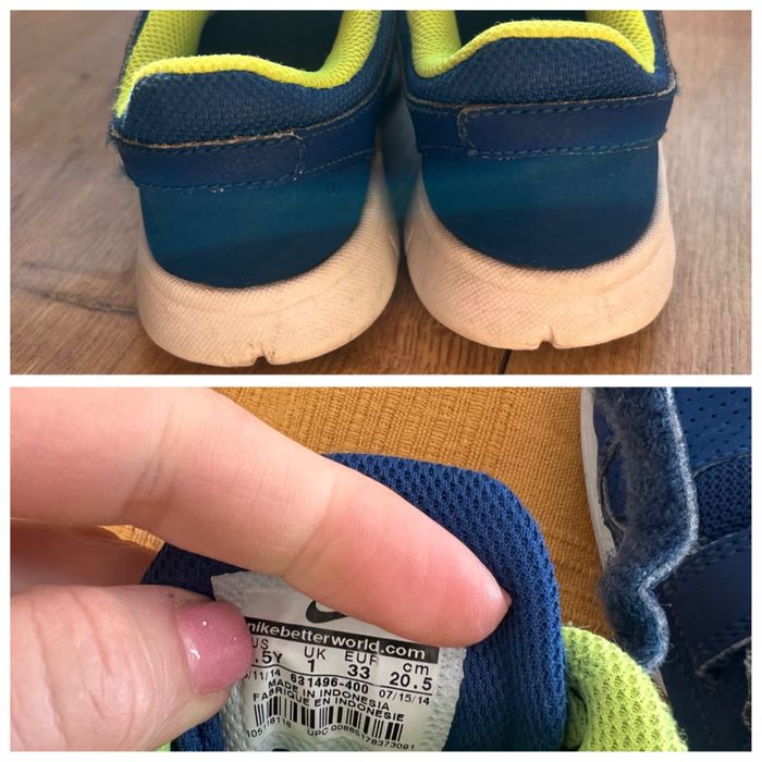 Adidas nike  mar 32 si 33