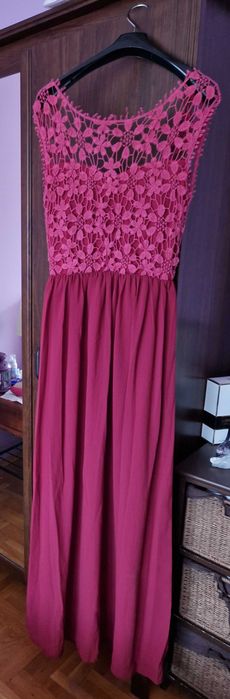 Дълга официална рокля размер М