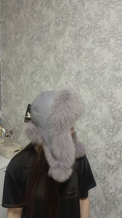 Шапка ушанка женская зимняя