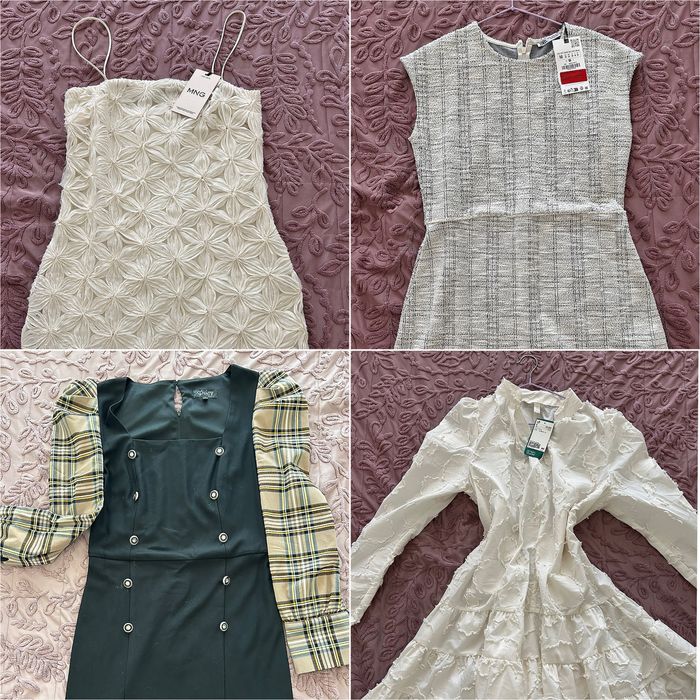 Дамски рокли на марките Lucy, Zara, Mango, HM