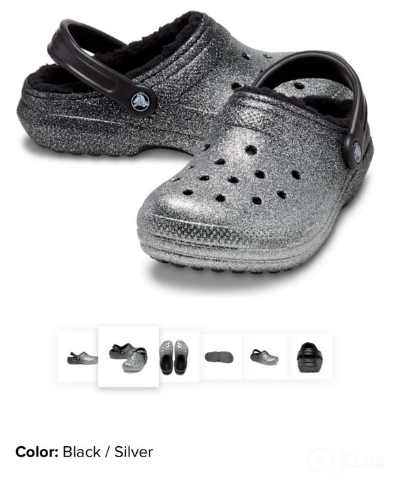 Роскошные Crocs новые 36-37 размер утепленные