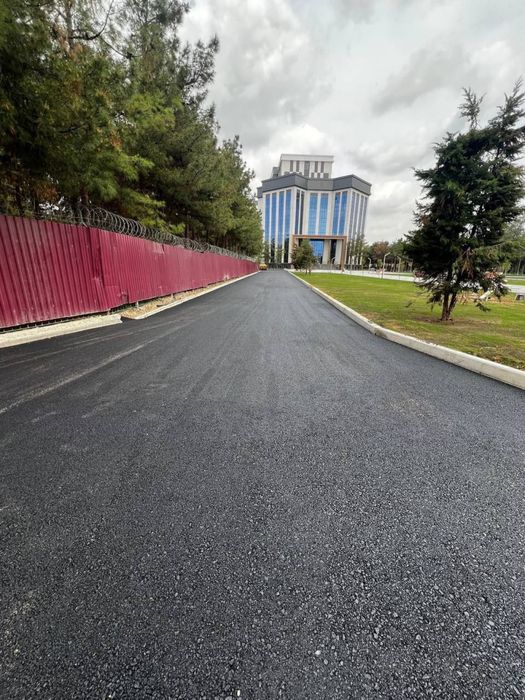 Asfalt xizmati yul qurulish