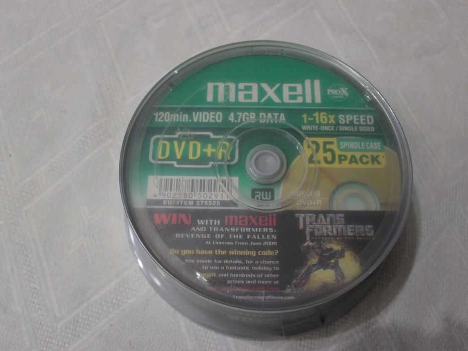 Празни дискове DVD/BLUE RAY и други