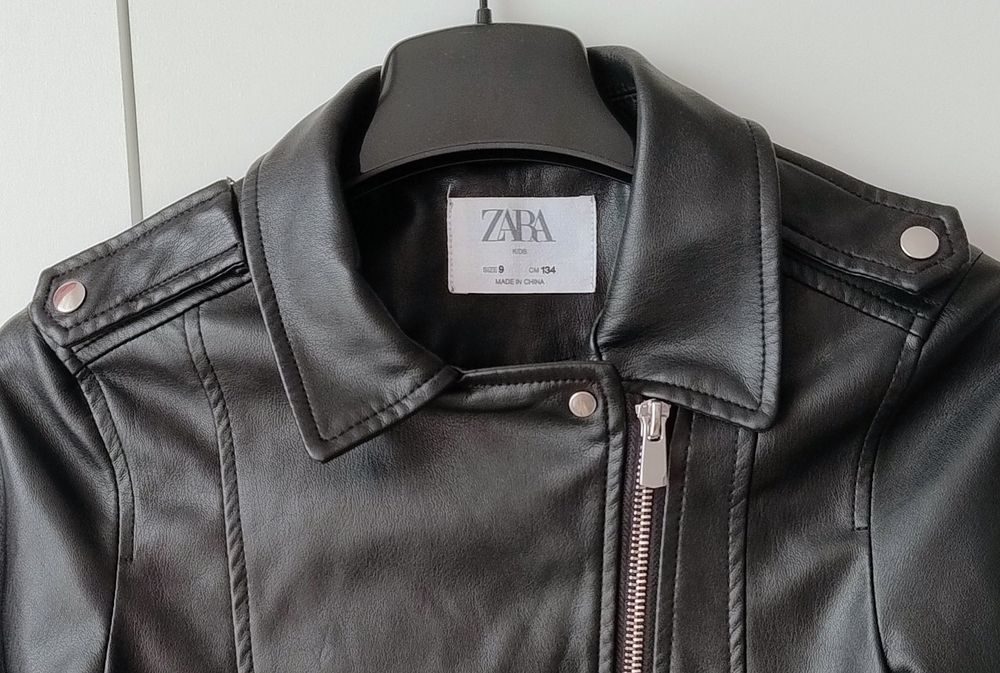 Детско кожено яке Zara