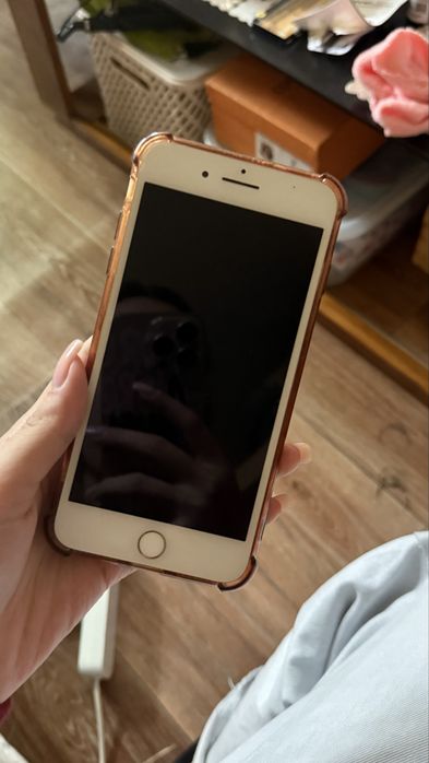 iphone 7 plus, в золотистом рассветке
