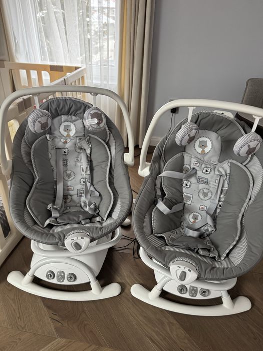 Шезлонг и люлка Joie Sansa 2 в 1, Цвят Portrait