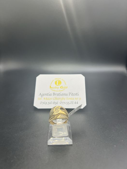 Inel aur 14k 4.22 gr marimea 18 cod 22969