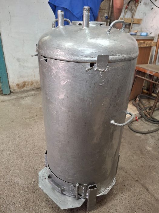 Коптилка горячего копчения