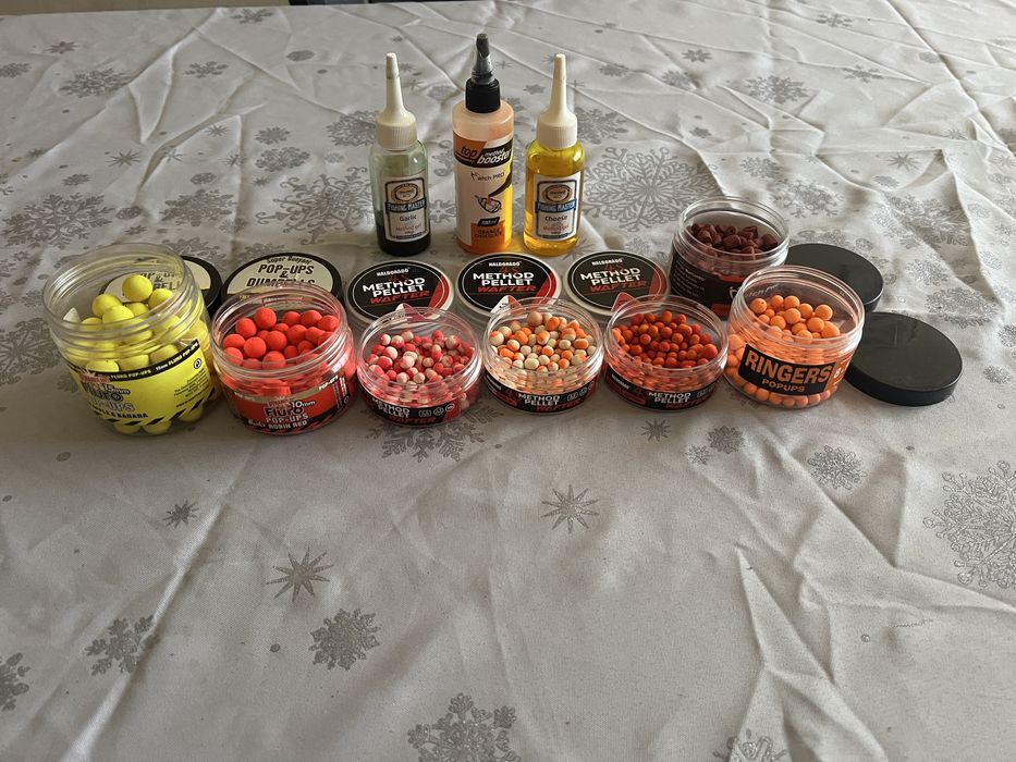 Плуващи топчета,люти пелети и гелове