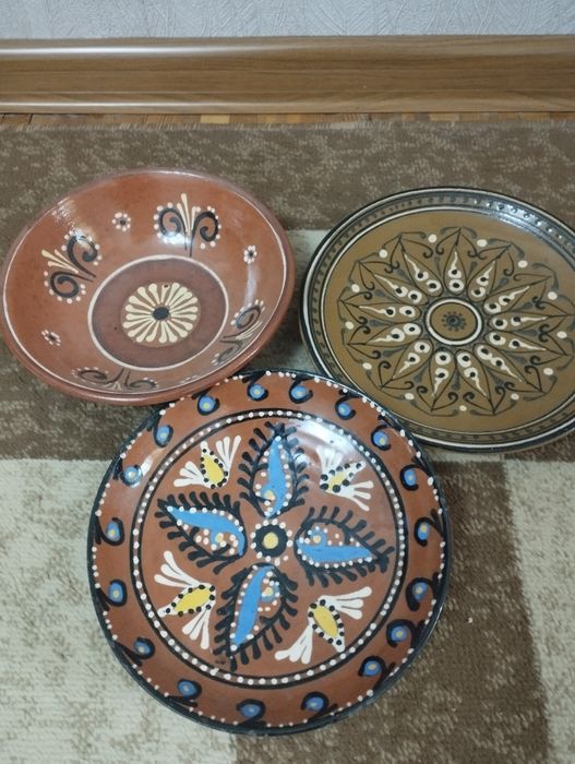 Керамическая тарелки